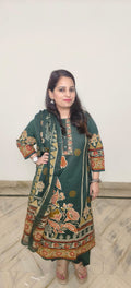 Pure cotton suit with beautiful prints