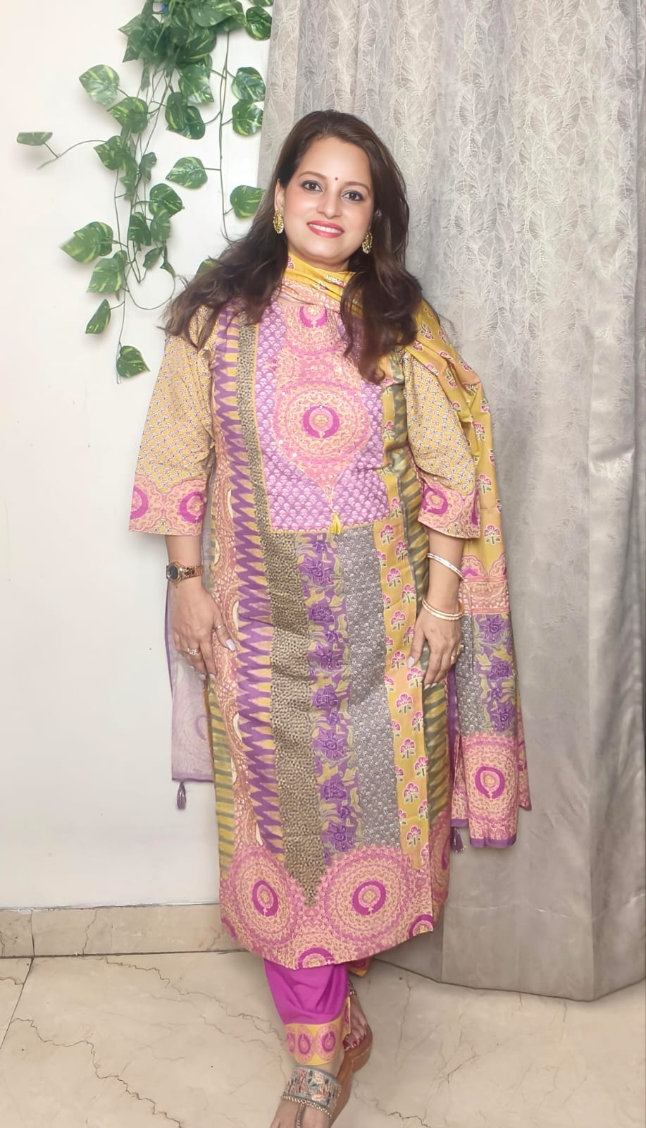 Stunning Premium Pure Cotton 3-Piece Suit