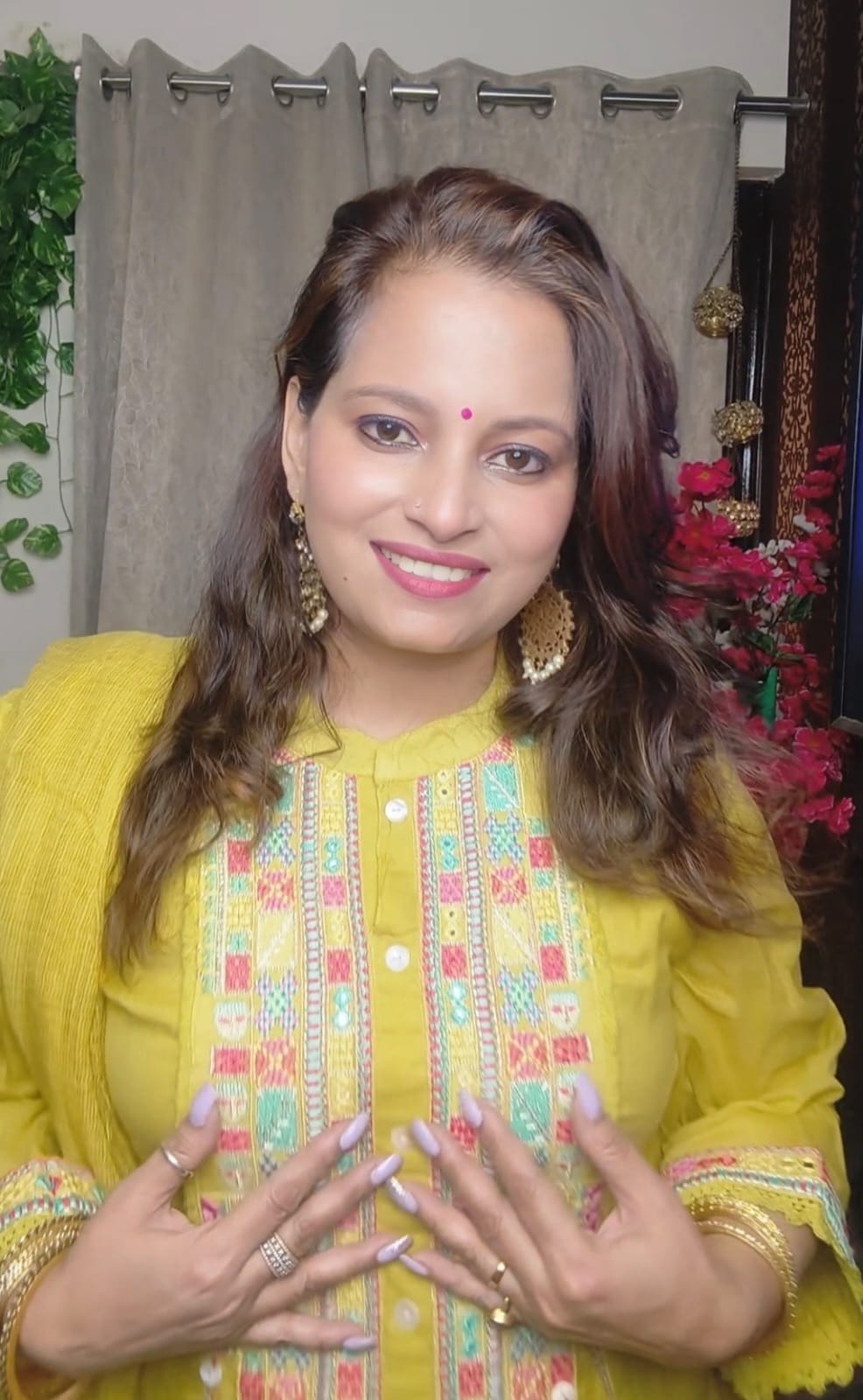 Pure Mul Cotton A-Line Suit Set
